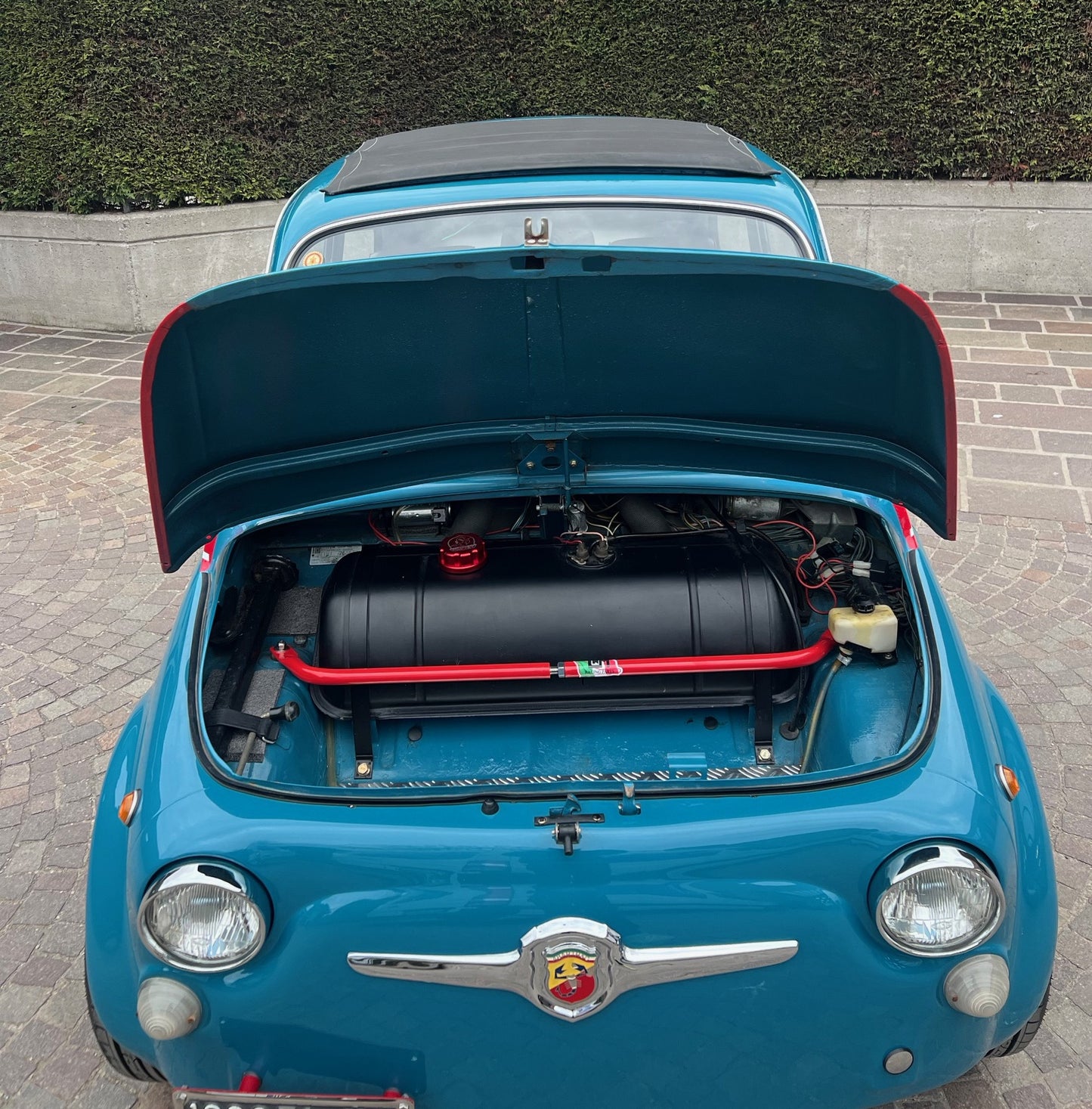 Barra duomi anteriore regolabile tirante Fiat 500 F L R EPOCA/ 500ABARTH EPOCA 595 / fiat 126 LNM