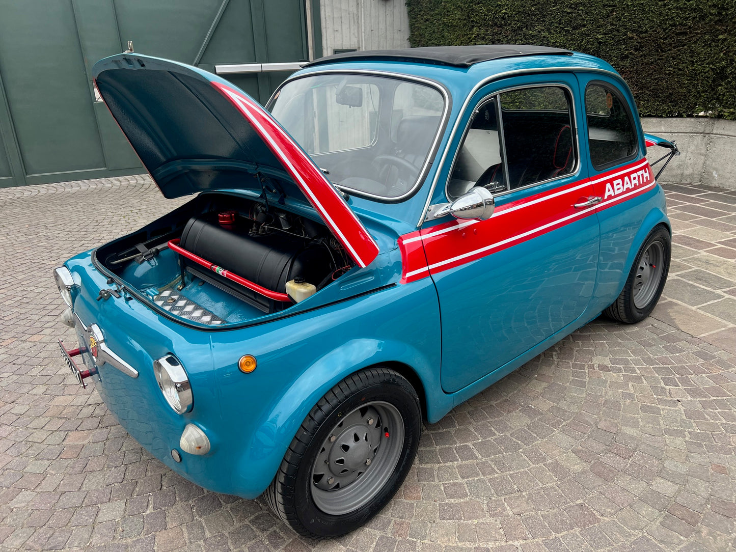 Barra duomi anteriore regolabile tirante Fiat 500 F L R EPOCA/ 500ABARTH EPOCA 595 / fiat 126 LNM