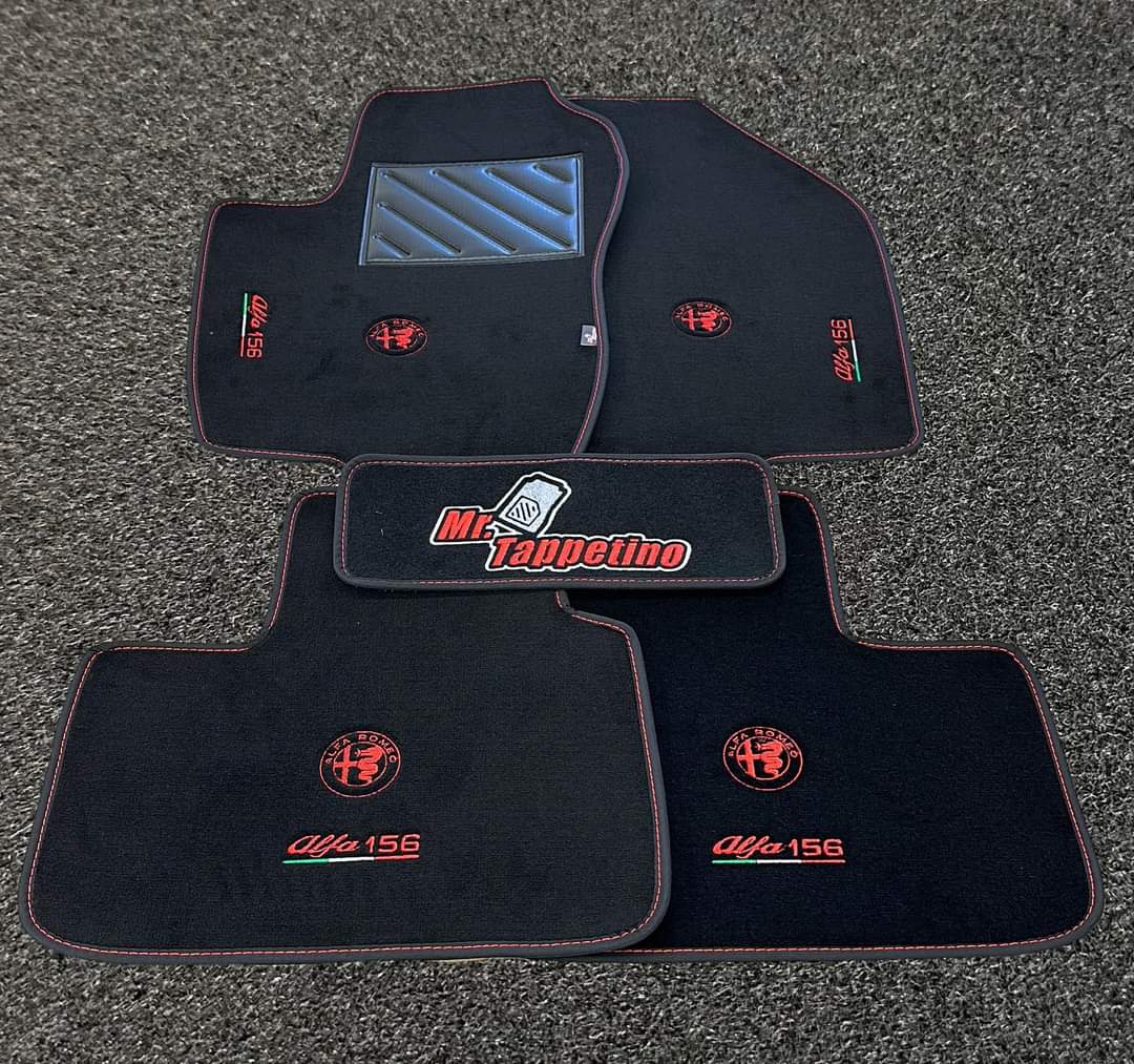Alfa Romeo 156 logo mats