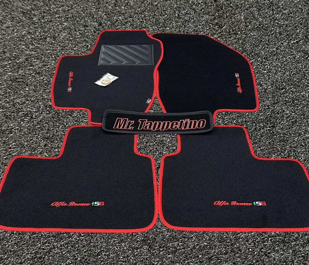 Alfa Romeo 156 logo mats