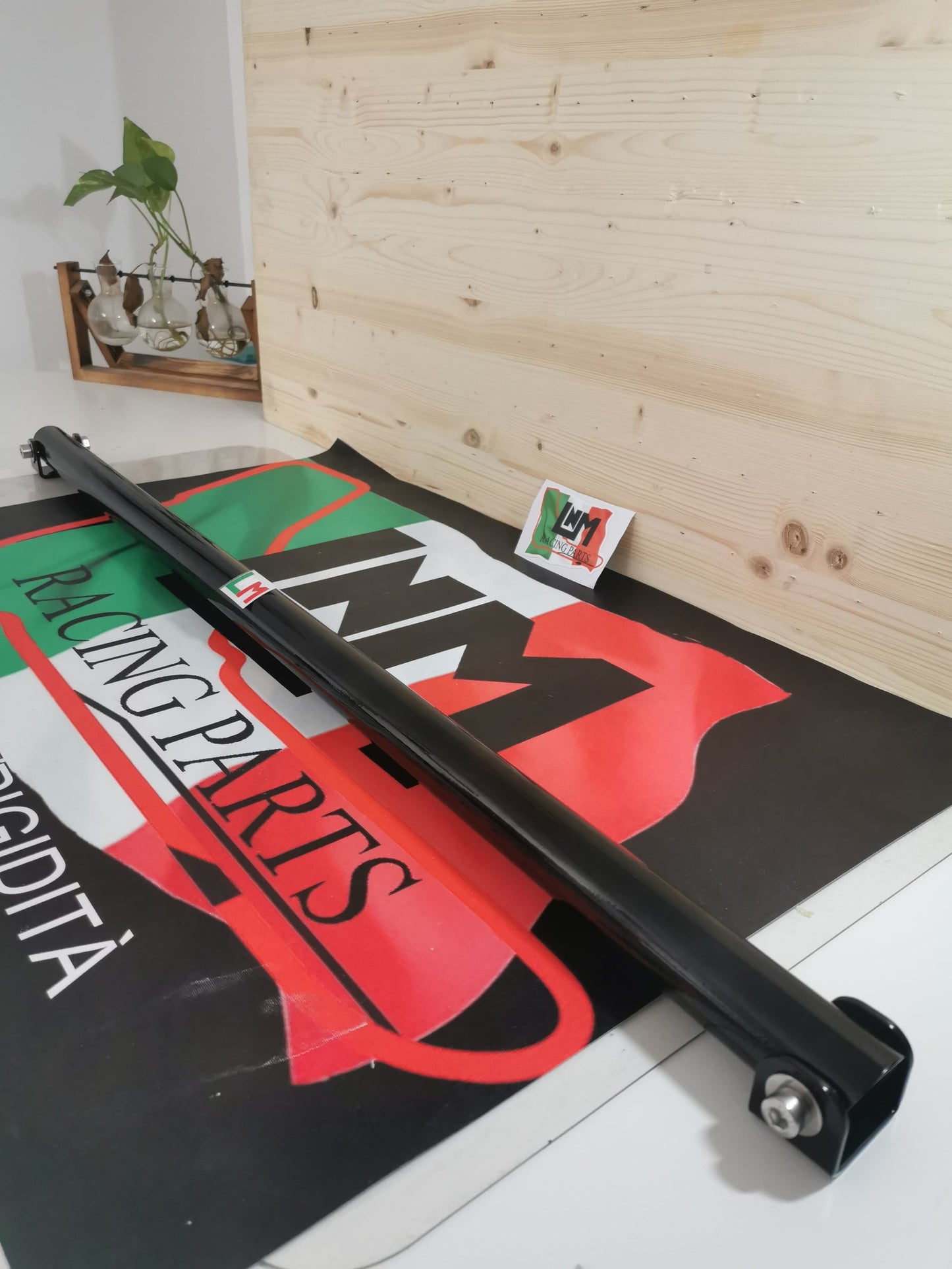 Strut bar roof stiffening 500abarth cabrio LNMracing