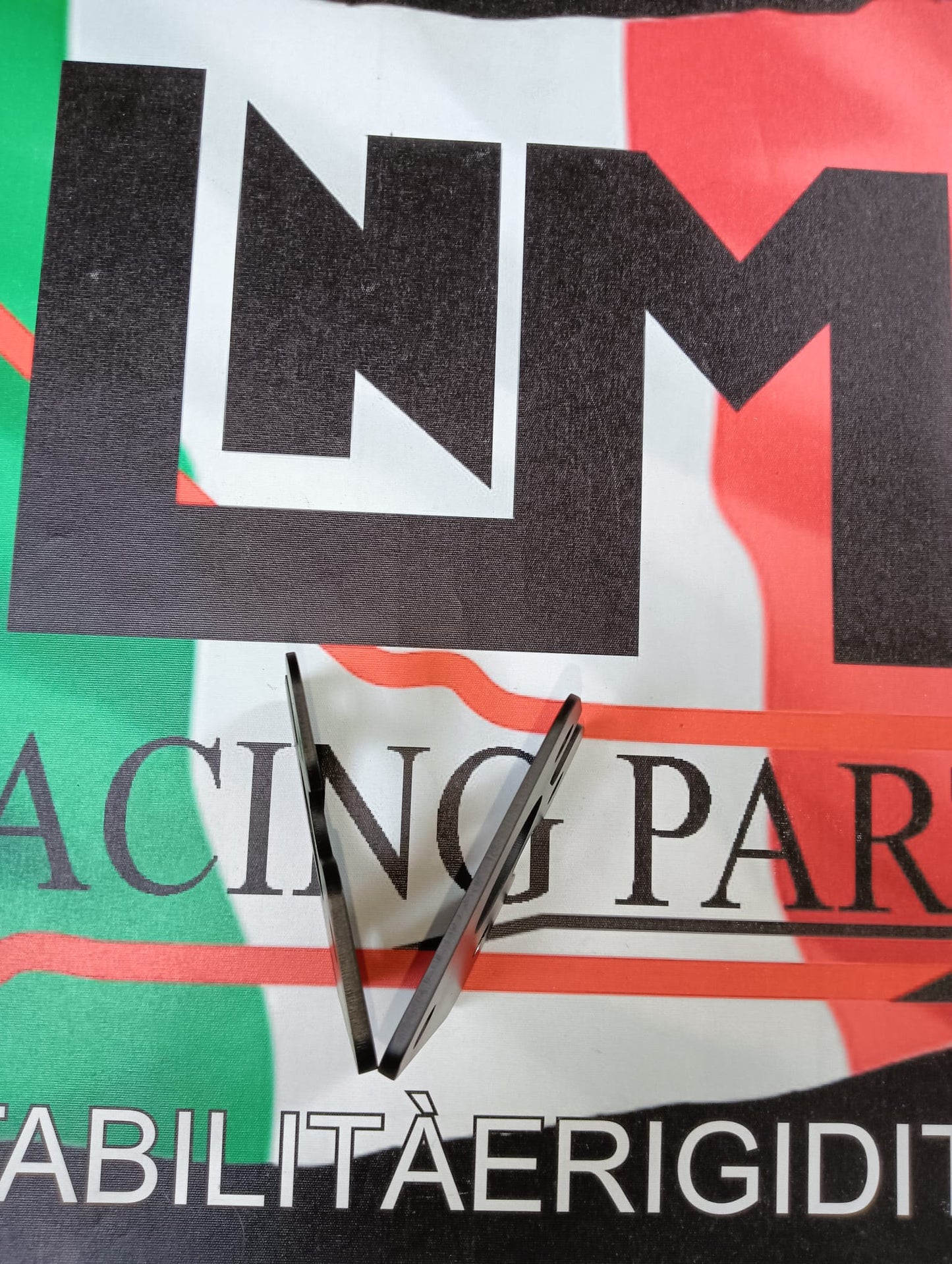 Piastre camber 1.5 gradi camber negativo post 500abarth / fiat panda 100HP LNMRACING