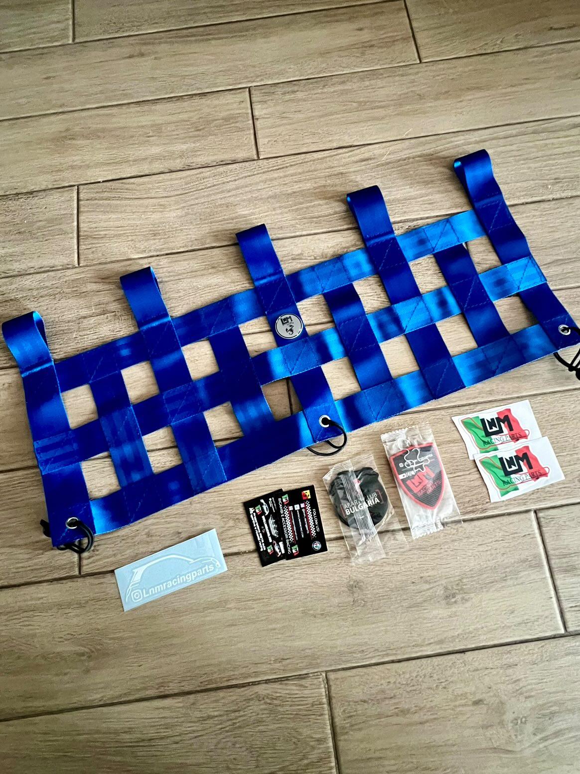 Rete Ultraresistenza kit baule (5attacchi a barra) punto abarth & alfa mito / 500abarth & fiat panda 100HP