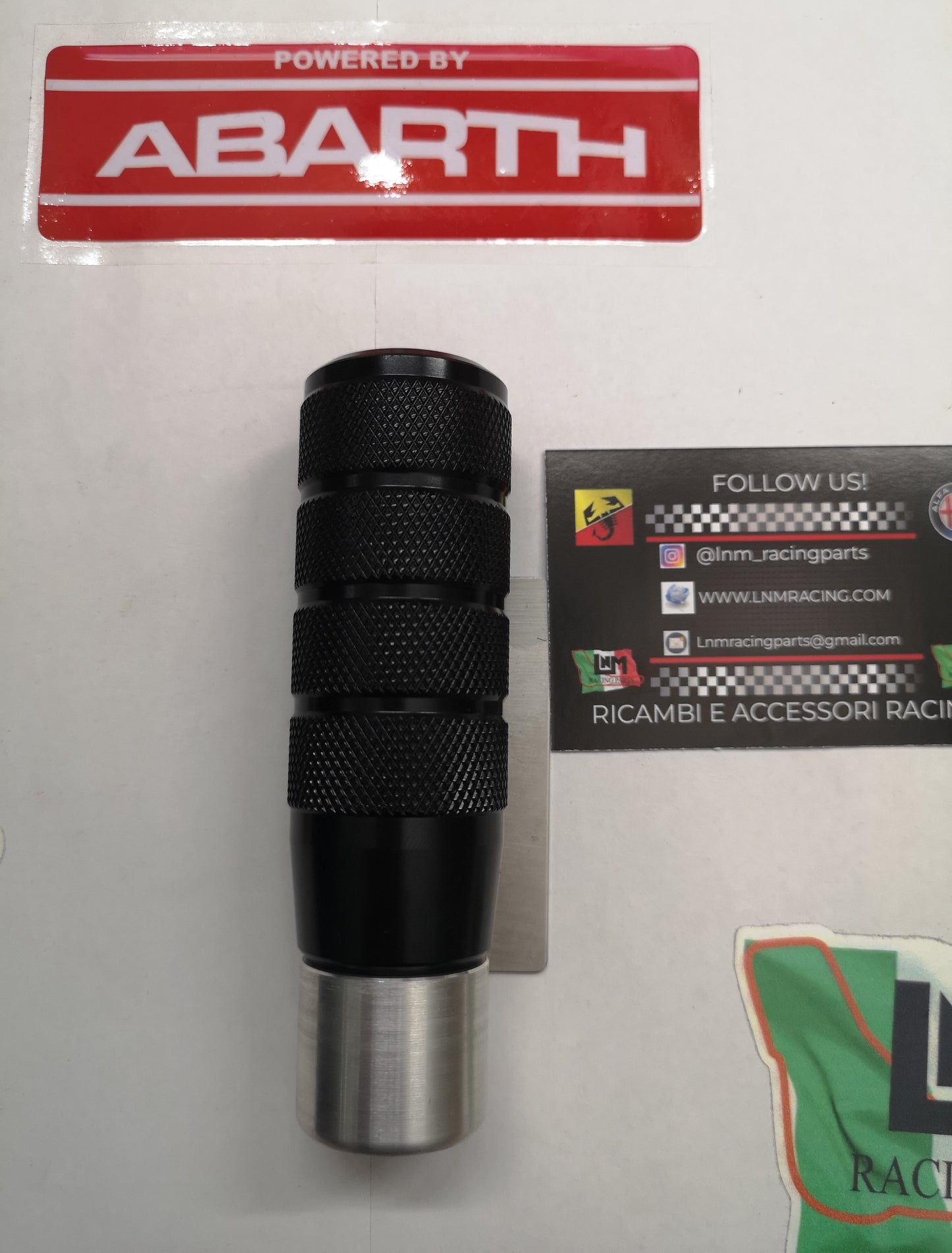 Pomello cambio EXTREME ALU anello retro mantenuto Punto Abarth / punto evo abarth / fiat punto / Alfa mito qv / alfa mito LNM