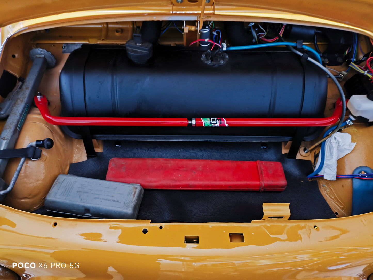 Barra duomi anteriore regolabile tirante Fiat 500 F L R EPOCA/ 500ABARTH EPOCA 595 / fiat 126 LNM