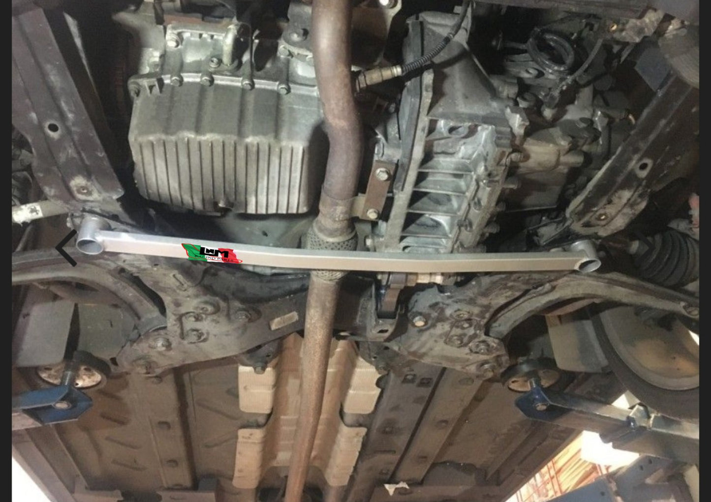 Unterbodenversteifungsstange für vordere Halterung PANDA 100HP / FIAT PANDA 169