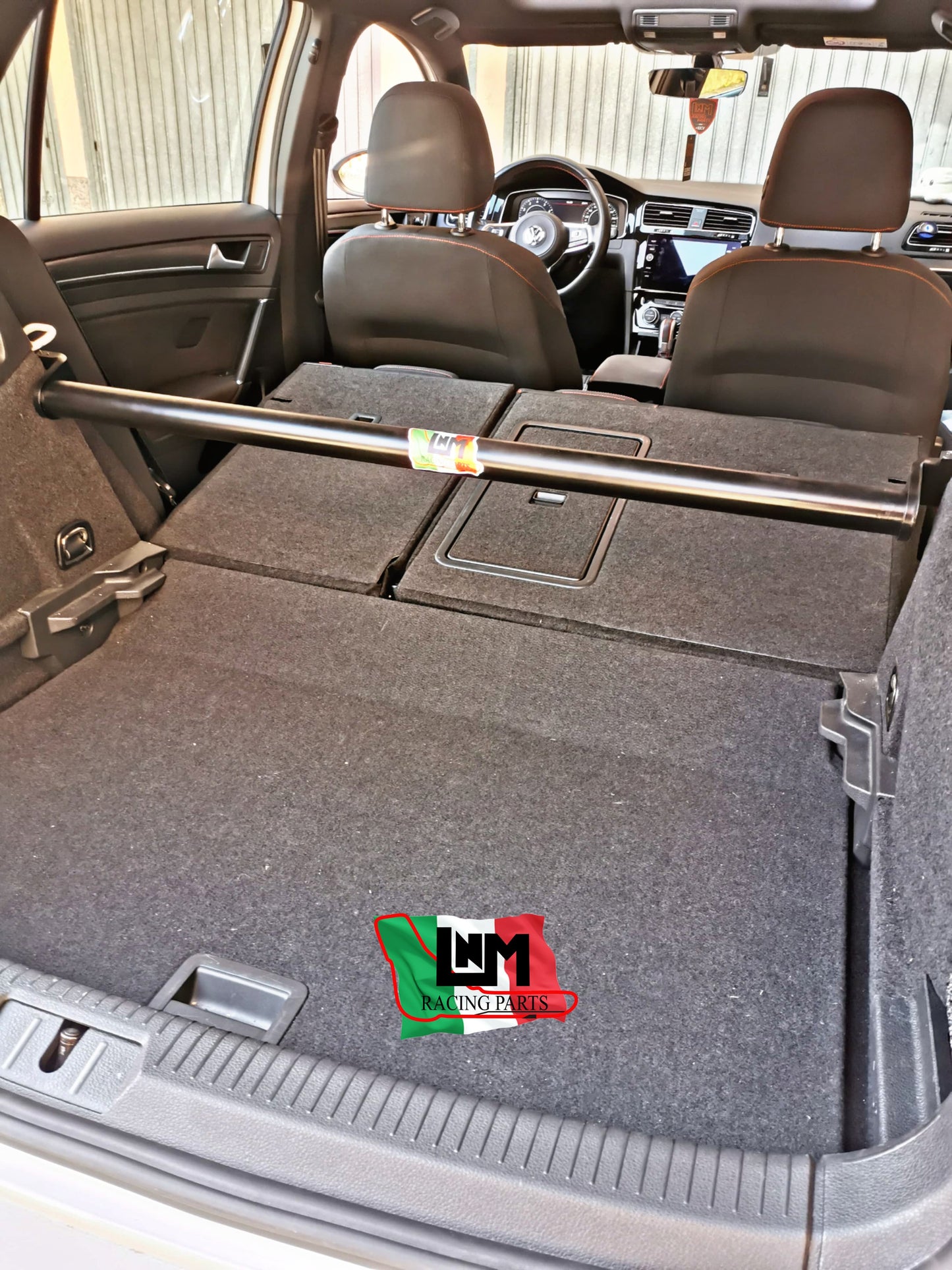 Barra irrigidimento baule duomi posteriore LNM Volkswagen golf 7 7.5 8 GTI / TSI / TDI Leon MK3