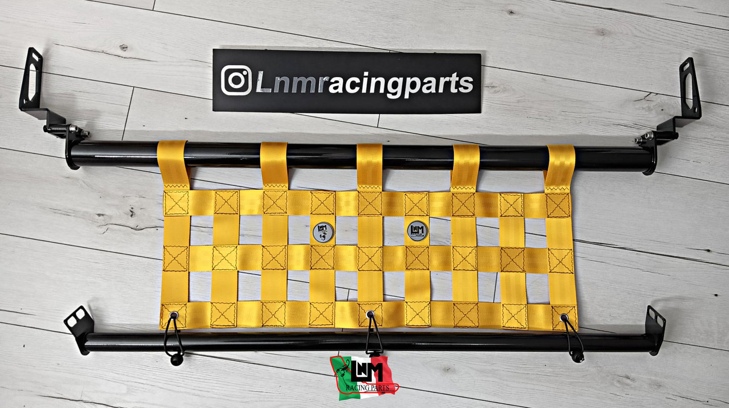 Kit irrigidimento baule 500abarth barra duomi posteriore mantenendo i sedili o eliminandoli LNM (NO RETE) fiat 500