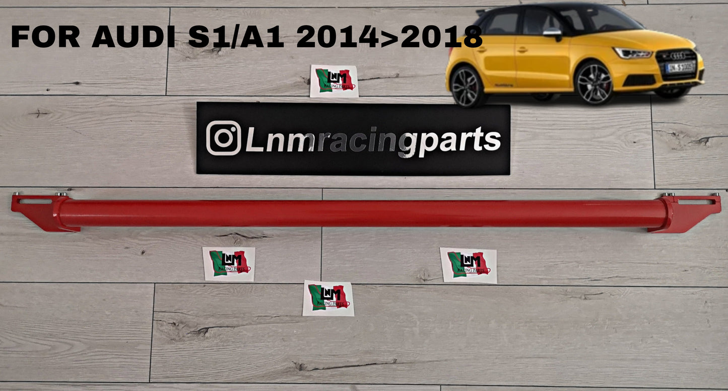 Barra duomi posteriore irrigidimento Baule Audi S1 2014>2018 mantenendo i sedili LNM