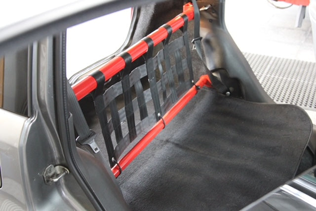 Tappeto rimozione sedili biposto Fiat panda 100HP / 169 logo LNMracing