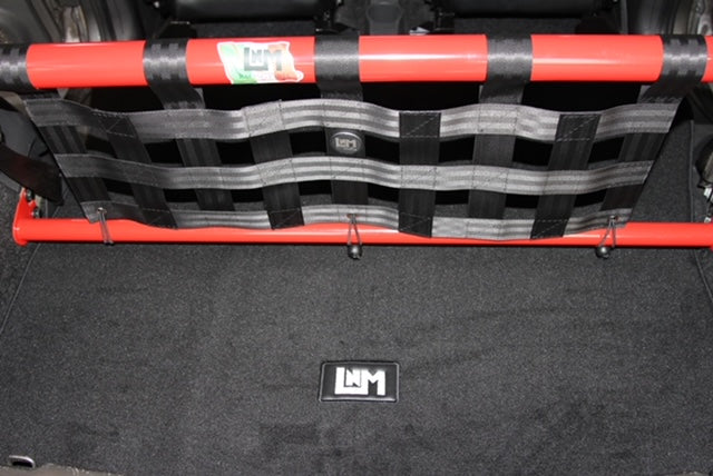Tappeto rimozione sedili biposto Fiat panda 100HP / 169 logo LNMracing