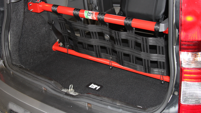 Tappeto rimozione sedili biposto Fiat panda 100HP / 169 logo LNMracing