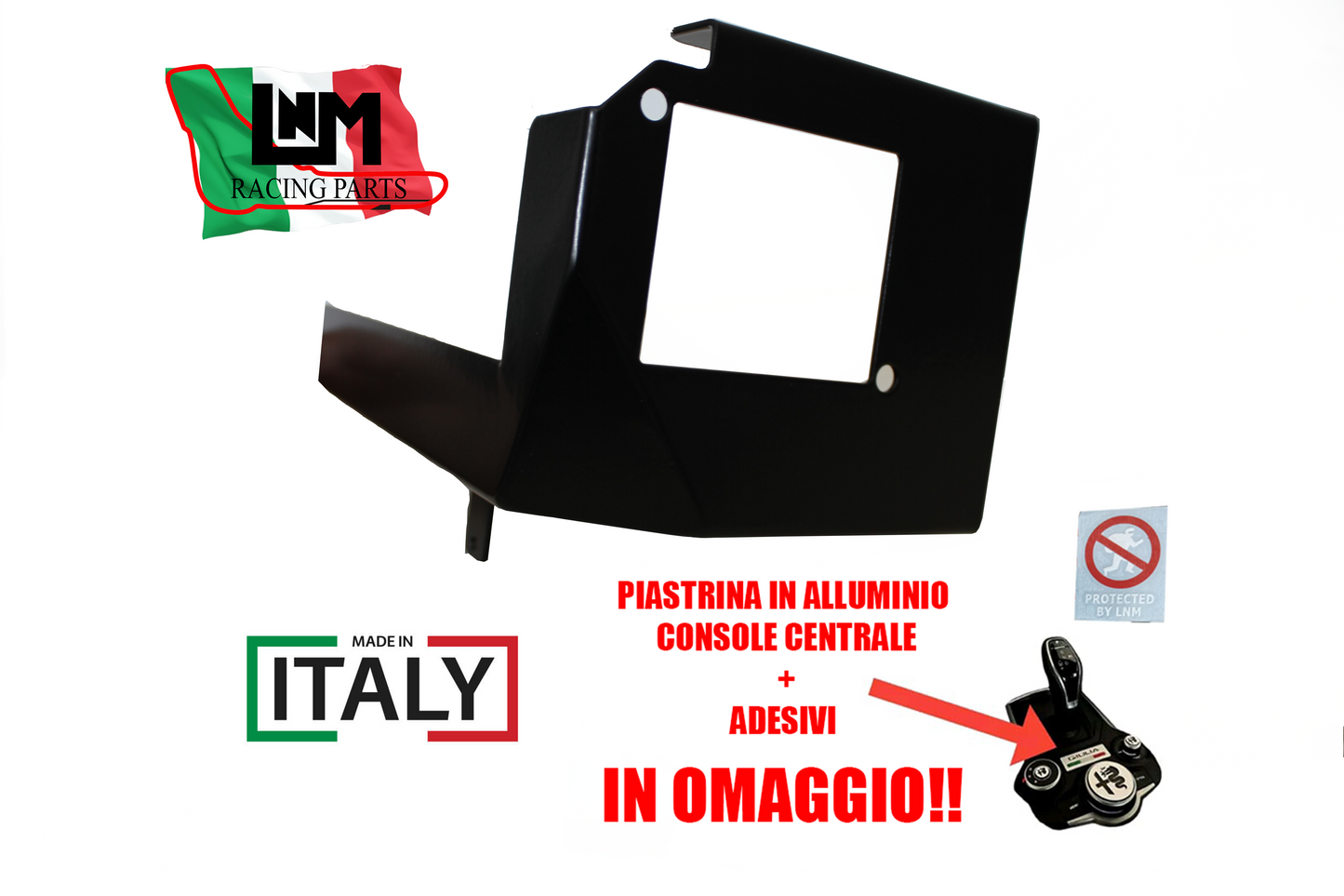 Blindatura ECU Radar Alfa Romeo Stelvio / Q4 ANTITHEFT ARMOR LNM