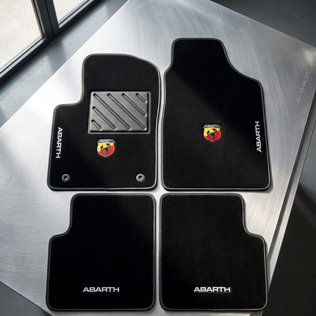 Tappetini auto 500abarth Abarth mod. Corse