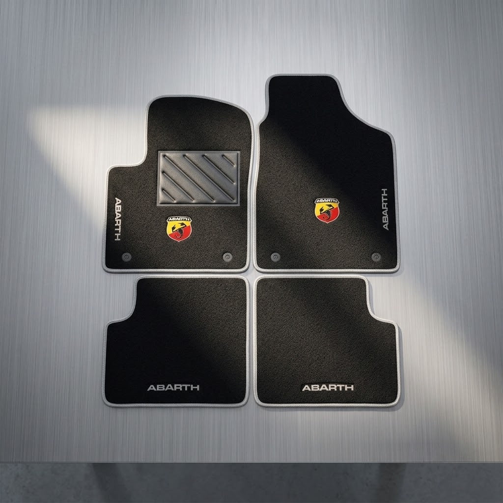 Tappetini auto 500abarth Abarth mod. Corse