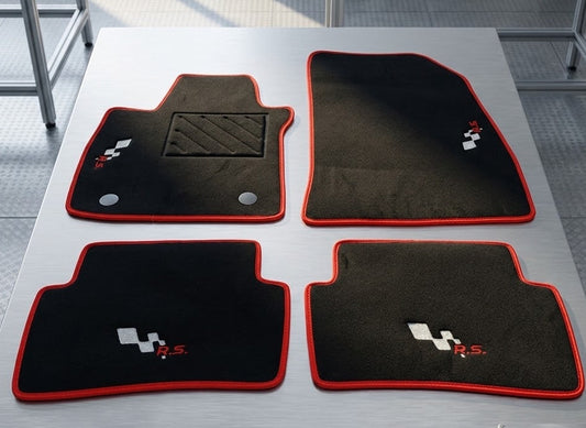 Tappetini logo mod.corse Renault clio 4 RS / Renault clio 4