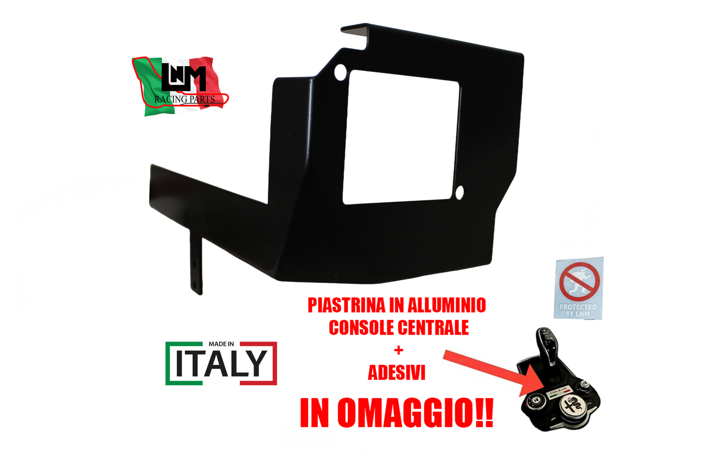 Blindatura Radar ECU Alfa Romeo Giulia Veloce ANTITHEFT ARMOR LNM