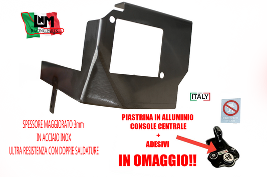 Blindatura radar Alfa Romeo Giulia QV spessore maggiorato centralina EXTREME ANTITHEFT ARMOR INOX LNM