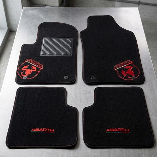 Tappetini auto 500abarth Abarth mod. Corse