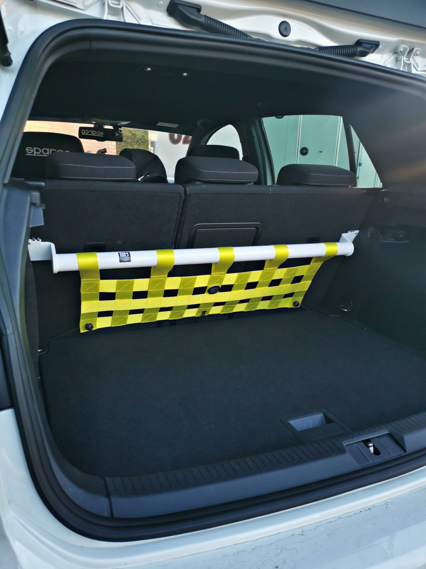 Barra irrigidimento baule duomi posteriore LNM Volkswagen Golf 7  7.5 8 8.5 GTI / TSI / TDI / R Leon MK3 (mantenendo i sedili post. montati)